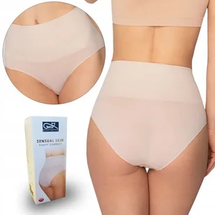 Bezszwowe majtki Gatta Panty Sensual, nude, XL - Majtki damskie - miniaturka - grafika 1