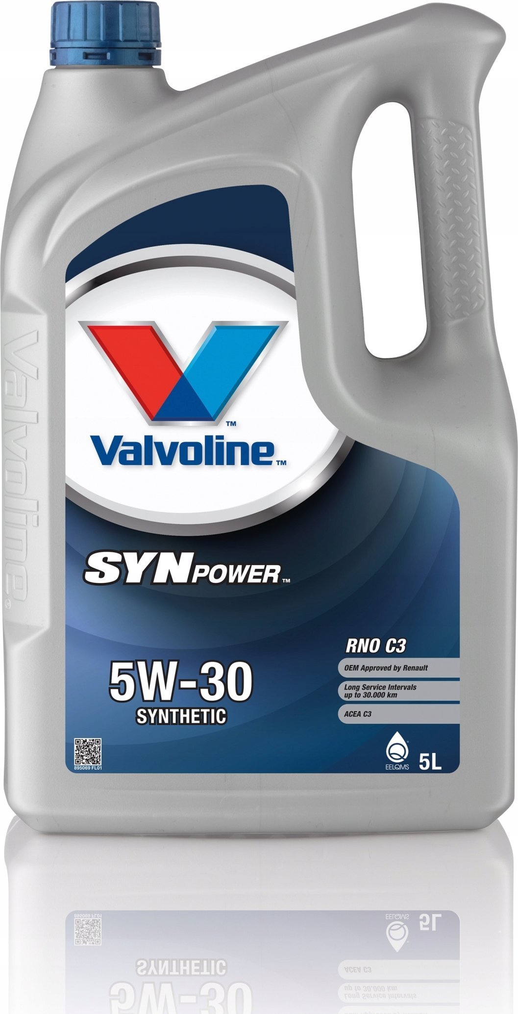 Valvoline Alyva varikliui SYNPOWER RNO C3 5W30 5L, Valvoline