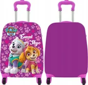 Walizki - Nickelodeon Walizka podróżna na kółkach Psi Patrol - różowa duża - miniaturka - grafika 1