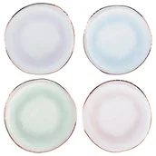 Dekoracje i nakrycia stołu na imprezę - Gingerray Talerzyki papierowe Reactive Glaze Pastel Watercolour Paper Plates - miniaturka - grafika 1