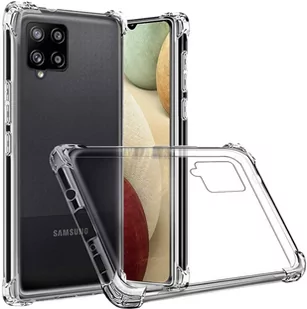 Panel Mercury Bulletproof do Samsung Galaxy A12 Transparent (8809803412711) - Etui i futerały do telefonów - miniaturka - grafika 1