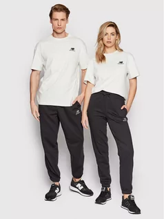 Koszulki męskie - New Balance T-Shirt Unisex Uni-ssentials UT21503 Szary Relaxed Fit - grafika 1