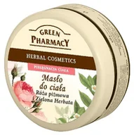 Zdrowa żywność - Green Pharmacy Body Care Muscat Rose & Green Tea masło do ciała 200 ml - miniaturka - grafika 1