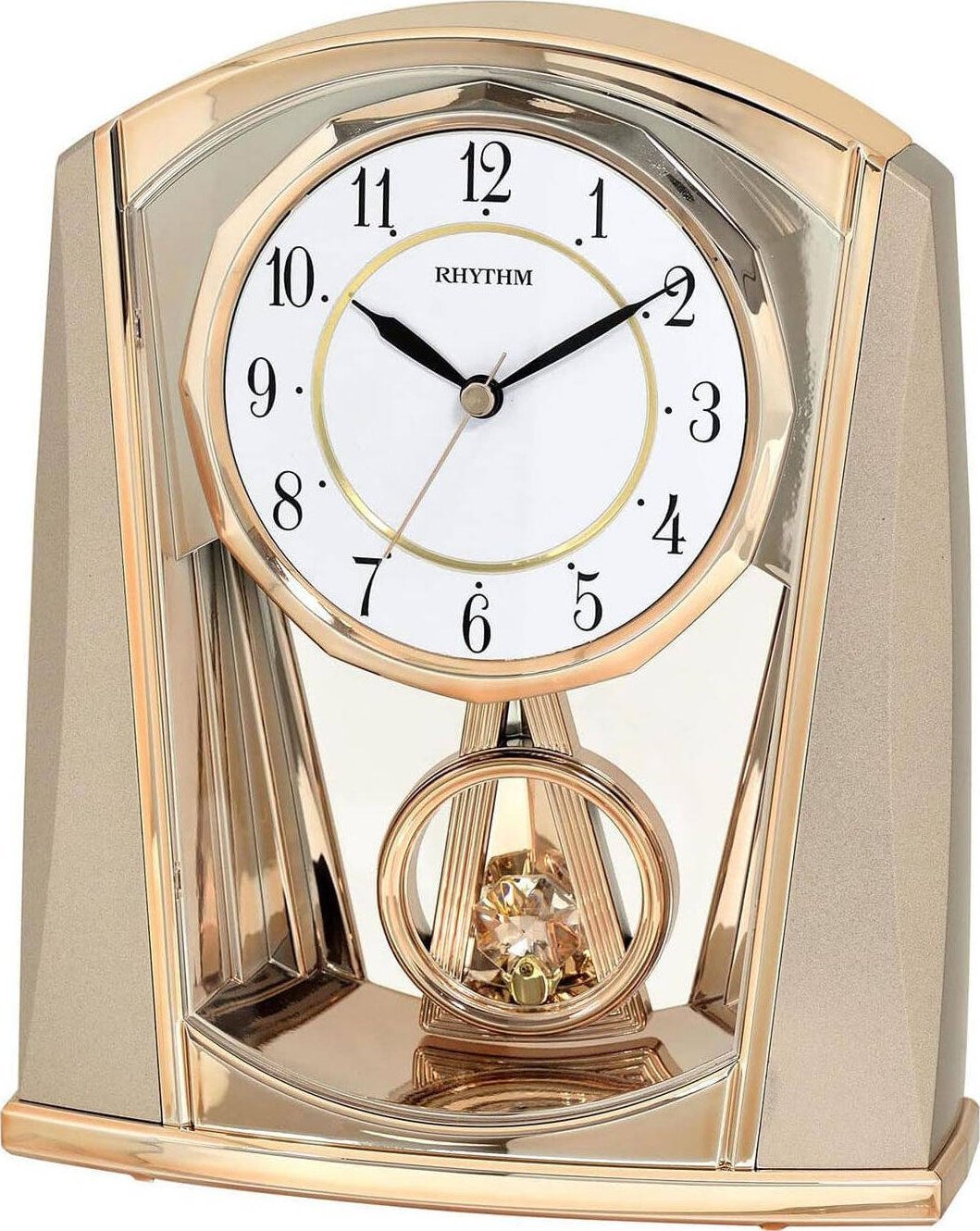 RHYTHM Zegar kominkowy Rhythm 4RP772WR13 18 x 21 cm