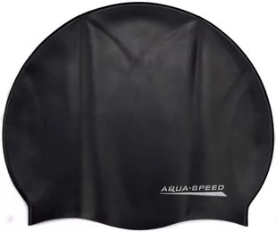 Aqua Speed Czepek pływacki, Mono, czarny - Pływanie - miniaturka - grafika 1