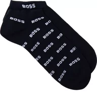 Skarpetki męskie - BOSS Skarpety/stopki 2-pack AS Allover Col - miniaturka - grafika 1