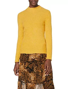 SPARKZ COPENHAGEN Damski sweter z golfem Cora, Słonecznik, M - Swetry damskie - miniaturka - grafika 1