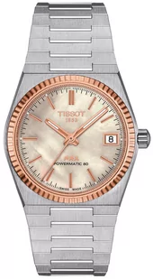 Zegarek Zegarek Tissot T931.207.41.111.00 PRX POWERMATIC 80 18K GOLD BEZEL - Zegarki męskie - miniaturka - grafika 1