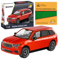 Klocki - Klocki Cobi 24584 Samochód Skoda Kodiaq Vrs 105 el. + PŁYTKA - miniaturka - grafika 1