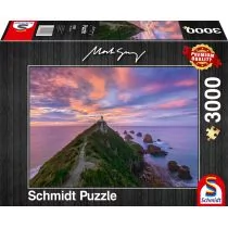 Schmidt Spiele Nugget Point Lighthouse, The Catlins, South Island - New Zealand - Puzzle Mark Gray 3000 części - Puzzle - miniaturka - grafika 1