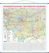 Atlasy i mapy - Województwo małopolskie mapa ścienna 1:200 000 EkoGraf - miniaturka - grafika 1