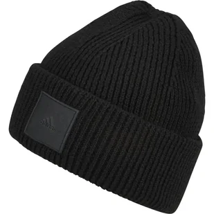 Czapka zimowa ADIDAS WID CUFF BEANIE IY5255 – Czarny - Czapki damskie - miniaturka - grafika 1