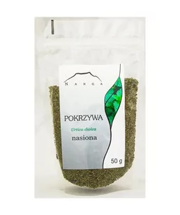 Pokrzywa nasiona 50 g NANGA - Układ moczowy i płciowy Pokrzywa nasiona 50 g NANGA - Układ moczowy i płciowy - miniaturka - grafika 1