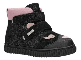 Buty dziewczęce zimowe Bartek 8400661 botki ocieplane wełną membrana-24 - Botki damskie - miniaturka - grafika 1