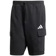 Spodenki męskie - Spodenki adidas Essentials Feelcozy Fleece Cargo M JE3869 - miniaturka - grafika 1