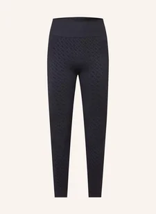 Boss Legginsy Eseama blau - Legginsy - miniaturka - grafika 1