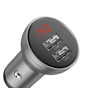 Baseus VCBXA CCBX-0S 4.8A 24W ładowarka samochodowa z dwoma gniazdami USB - Ładowarki samochodowe - miniaturka - grafika 1