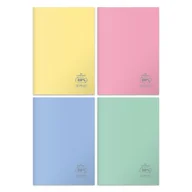 Zeszyty szkolne - Zeszyt A4 60k kratka ECO PP PASTEL COLORS 9552753 HERLITZ - miniaturka - grafika 1