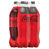 Napoje gazowane - Coca-Cola zero Napój gazowany 4 x 1,5 l - miniaturka - grafika 1