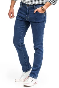 Wrangler Texas Slim Męskie Spodnie Jeansowe Crazy Game W12Soar26-W38 L32 - Spodnie męskie - miniaturka - grafika 1