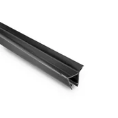 Uszczelki - Uszczelka dolna czarna do szyb 7-8 mm 160 cm 1 szt - miniaturka - grafika 1