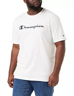 Koszulki męskie - Champion T-shirt męski American Classics, biały, S - miniaturka - grafika 1