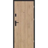 Drzwi zewnętrzne - Nawadoor Drzwi wewnętrzne wejściowe Grafen Akustic Dąb Premium 80 prawe do wewnątrz - miniaturka - grafika 1