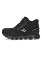 Trampki damskie - Caprice Sneakersy w kolorze czarnym - miniaturka - grafika 1
