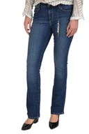 Spodnie damskie - WRANGLER BOOTCUT WONDER BLUE JEANSY DAMSKIE WYSOKI STAN - miniaturka - grafika 1