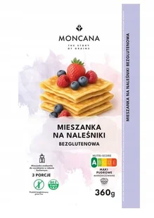 Mieszanka Bezglutenowa na Naleśniki 360g - Lekkie i Elastyczne Moncana - Zdrowa żywność - miniaturka - grafika 1