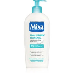 Mixa Hyalurogel Mleczko intensywnie nawilżające mleczko do skóry odwodnionej suchej i wrażliwej 400ml - Balsamy i kremy do ciała - miniaturka - grafika 1