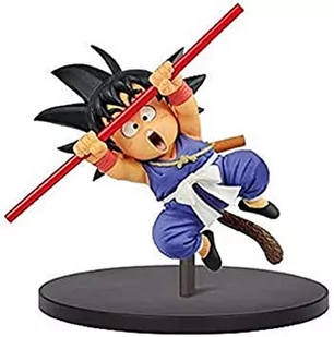 Banpresto 82981 statuetka Son Goku z prętem 20 cm, wielokolorowa - Kontrolery do Xbox - miniaturka - grafika 1