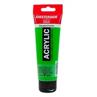 Przybory szkolne - Talens Amsterdam, farba akrylowa, 120 ml, Zielony permanentny, jasny - miniaturka - grafika 1