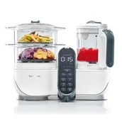 Parowary - Urządzenie wielofunkcyjne Babymoov Nutribaby+ Loft White + 15 sáčků ISY - miniaturka - grafika 1