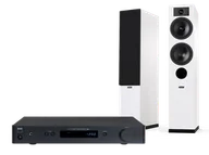 Zestawy stereo - NAD C 328 (czarny) + Tesi 5 (biały) - miniaturka - grafika 1