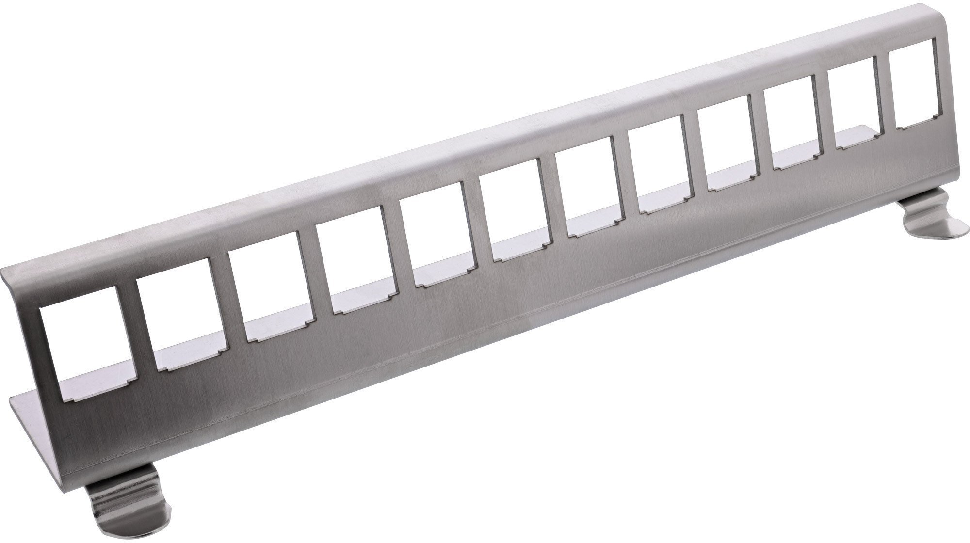 InLine Keystone SNAP-In Uchwyt modułowy metalowy 12-fach do szyny DIN