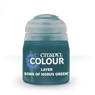 Games Workshop Layer: Sons Of Horus Green (12ml) (22-87) 99189951111 - Akcesoria do gier planszowych - miniaturka - grafika 1