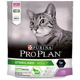 PRO PLAN Sterilised Renal Karma dla kotów bogata w indyka 400+400g GRATIS - Sucha karma dla kotów - miniaturka - grafika 3