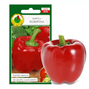 PAPRYKA ROBERTINA PLENNA WCZESNA NASIONA BEZ GMO - Nasiona i cebule - miniaturka - grafika 1