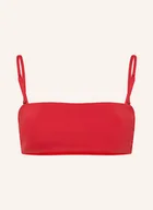 Stroje kąpielowe - Calvin Klein Góra Od Bikini Bandeau rot - miniaturka - grafika 1