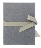 Albumy fotograficzne - Album jamnik harmonijka 12 zdjęć 15x21 Linen Grey - miniaturka - grafika 1