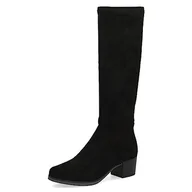 Moda i Uroda OUTLET - Caprice Damskie buty 9-25506-41 płaskie, Black Stretch, 40.5 EU - miniaturka - grafika 1