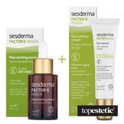 Sesderma Factor G - Rejuvenating Serum + Eye Contour Cream ZESTAW Serum 30 ml + Krem pod oczy 15 ml
