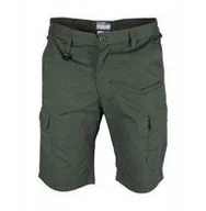 Spodnie sportowe męskie - Szorty robocze ripstop+spandex rozm.XL,220g/m2,ciemnozielone - miniaturka - grafika 1
