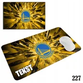 Podkładki pod mysz - PODKŁADKA POD MYSZKĘ MYSZ WZORY DO WYBORU - NBA STATE WARRIORS 29x36cm - miniaturka - grafika 1