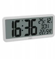 Zegary - TFA 60.4525.02 biały Cyfrowy zegar radiowy z klimatem pomieszczenia - miniaturka - grafika 1