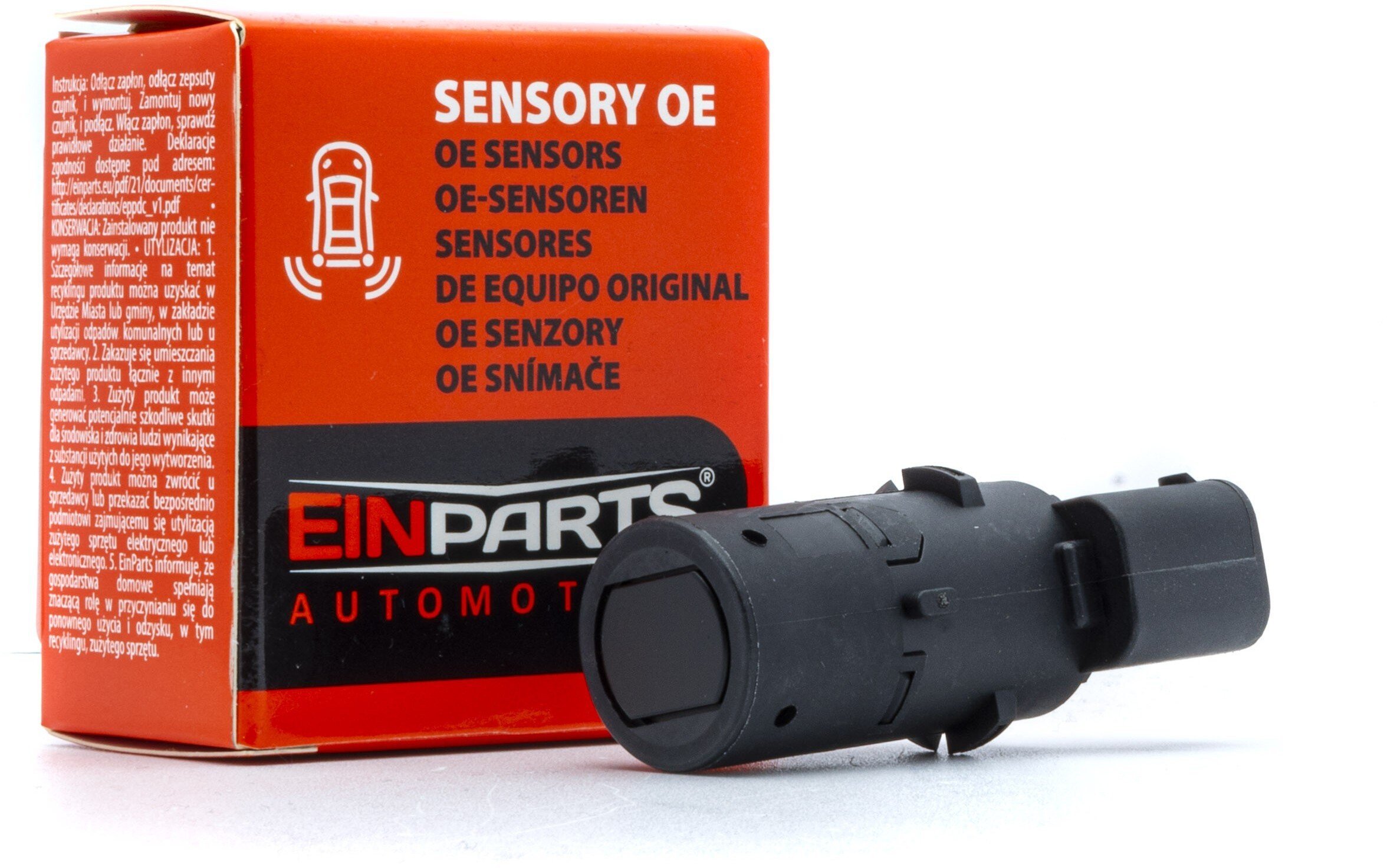 Einparts Automotive EINPARTS CZUJNIK PARKOWANIA 12V DO CITROEN C3 C8 FIAT ULYSSE PEUGEOT 807
