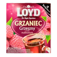 Herbata - Loyd Tea Grzaniec Grzaniec Grzeszny Malinowy 10x3g - miniaturka - grafika 1