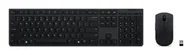 Zestawy myszka + klawiatura - Lenovo 4X31K03945 klawiatura Dołączona myszka Biuro RF Wireless + Bluetooth Niemiecki Szary 4X31K03945 - miniaturka - grafika 1