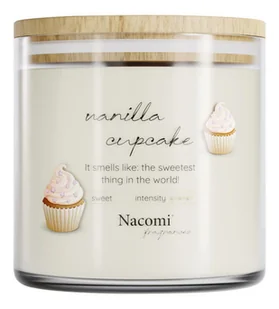 Nacomi Fragrances Świeca zapachowa sojowa - Vanilla cupcake 450g - Świece - miniaturka - grafika 1